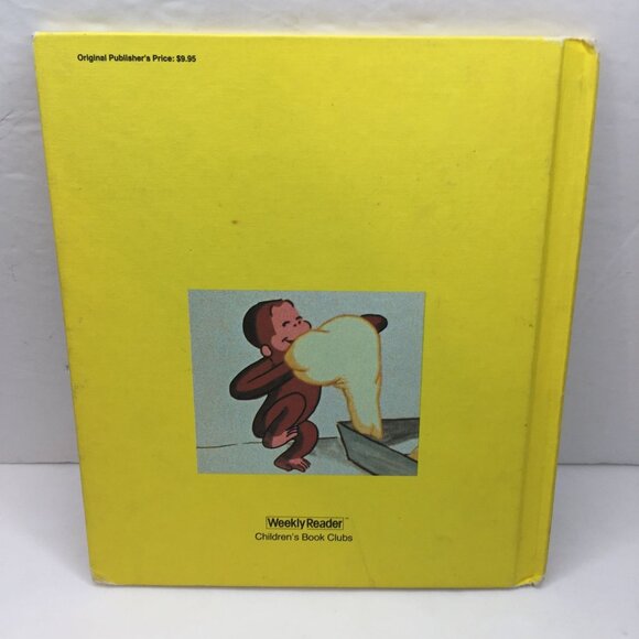 Vintage Lot 3 Kids Picture Books Curious George Pete's A Pizza Mop Top Haircut - Picture 6 of 16